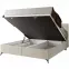 Ágy Wave topperrel 180x200 Manila 01/Tilia 03,2