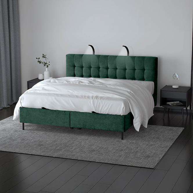 Ágy Muna topperrel 140x200 Aston 27