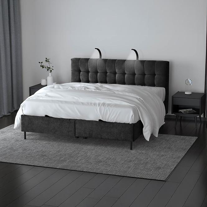 Ágy Muna topperrel 180x200 Aston 18