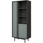 Vitrin Alsy 2 Aloé/Antracit