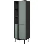 Vitrin Alsy 3 Aloé/Antracit