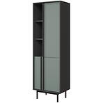 Vitrin Alsy 3 Aloé/Antracit