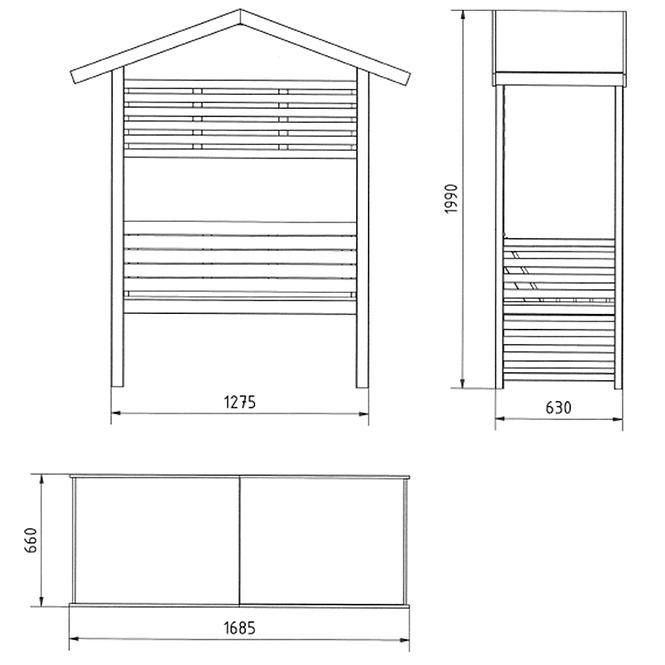Pergola paddal Aston