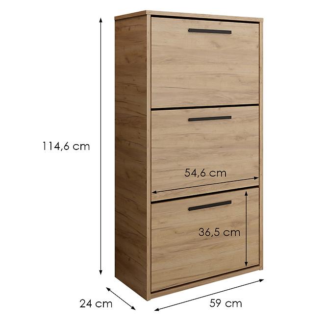 Cipősszekrény Asper függő Fr. Craft/Craft,2