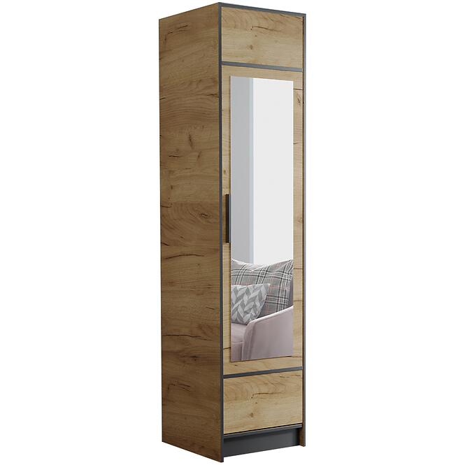 Szekrény Roj 1d tölgy Craft