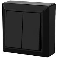 Kapcsoló gyertyatartó N/T GAO black 20464