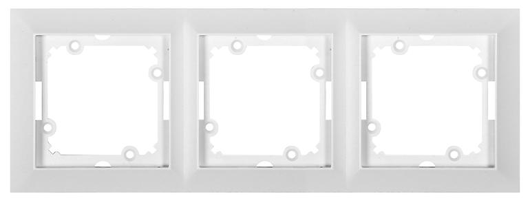 Hármas keret MEDIUM white 15220