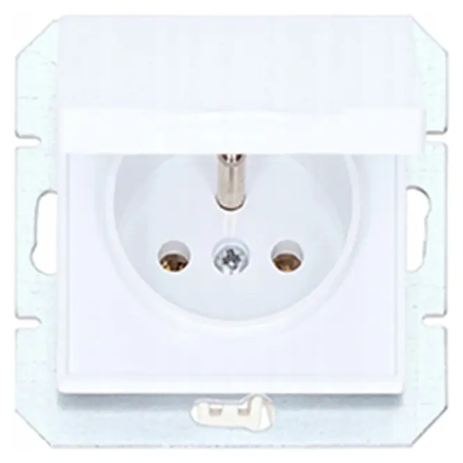 Egyetlen aljzat IP44MEDIUM white 17665