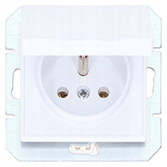 Egyetlen aljzat IP44MEDIUM white 17665