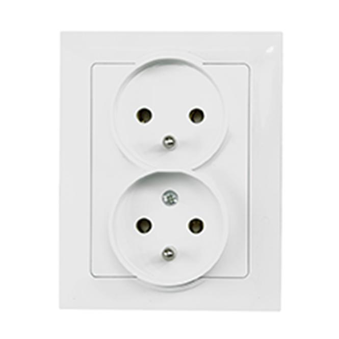 Dupla aljzat czeskie white MEDIUM