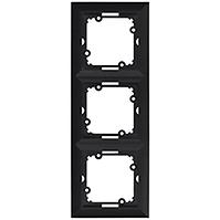 Hármas keret MEDIUM black 33512