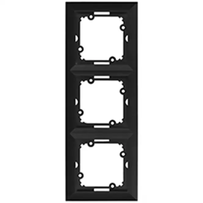 Hármas keret MEDIUM black 33512