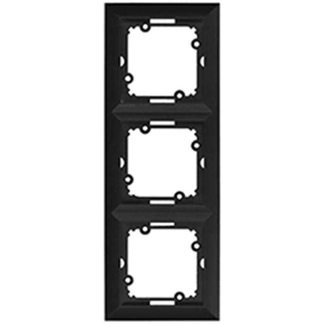 Hármas keret MEDIUM black 33512
