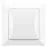 Lépcső kapcsoló POLA white 33023