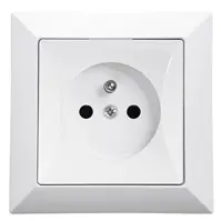 Egyetlen aljzat POLA white 33029
