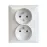 Dupla aljzat czeskie POLA white 33034