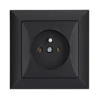 Egyetlen aljzat POLA black 33208