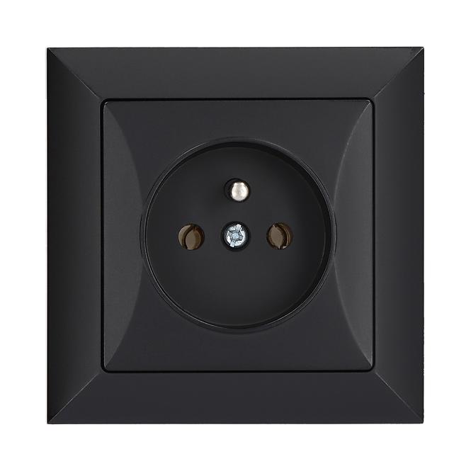 Egyetlen aljzat POLA black 33208