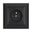Egyetlen aljzat POLA black 33208