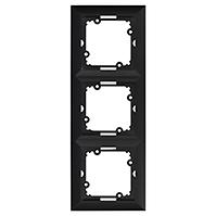 Hármas keret POLA black 33211
