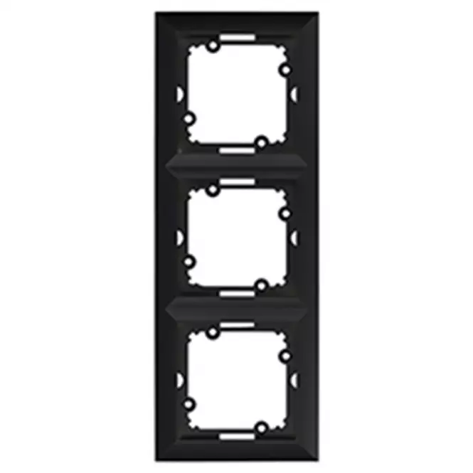 Hármas keret POLA black 33211