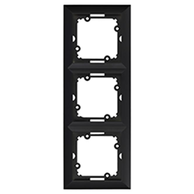Hármas keret POLA black 33211