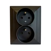 Dupla aljzat czeskie POLA black 33213
