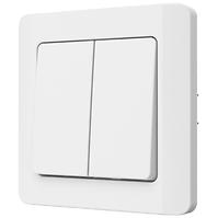 Kapcsoló gyertyatartó SILVA white 46133