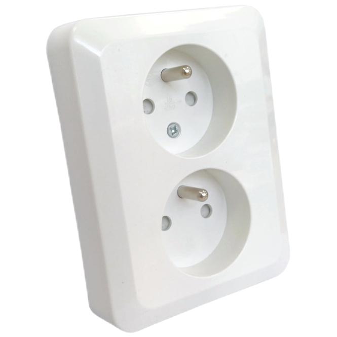 Dupla aljzat czeskie Z/U SILVA white 46138