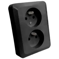 Dupla aljzat czeskie Z/U SILVA black 46139