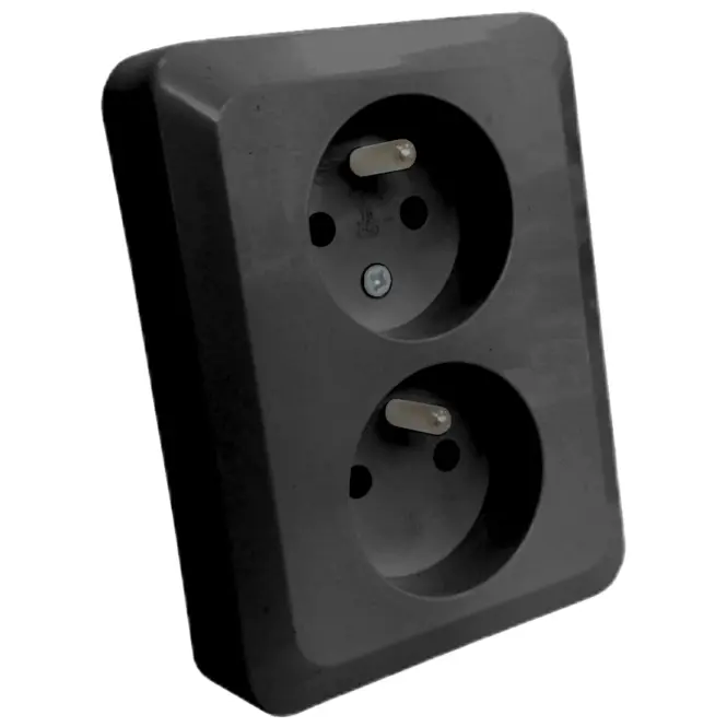Dupla aljzat czeskie Z/U SILVA black 46139