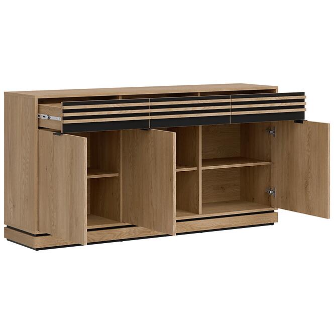 Komód Ferro Fe03 tölgy Crem Torro,6