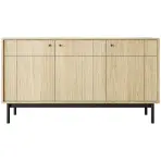 Komód Japandi K154 tölgy linea