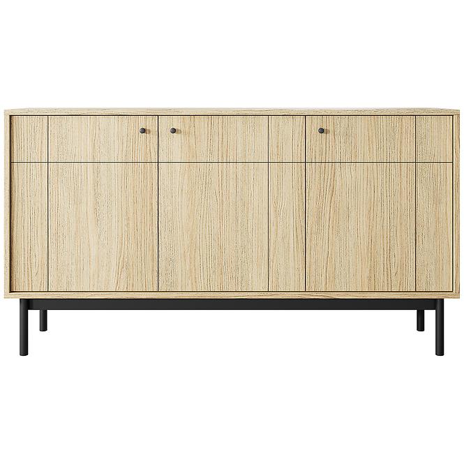 Komód Japandi K154 tölgy linea