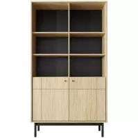 Regál Japandi R104 tölgy linea