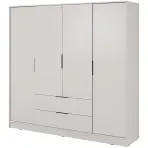 Szekrény Kelly 4D tükör nélkül cashmere