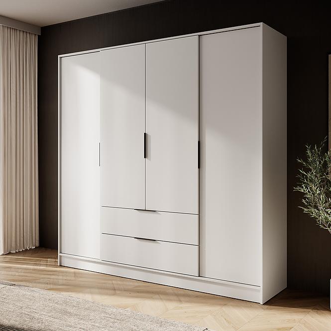 Szekrény Kelly 4D tükör nélkül cashmere