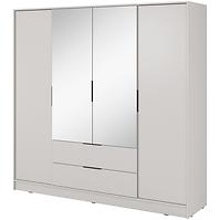 Szekrény Kelly 4D tükörrel cashmere