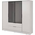 Szekrény Kelly 4D RM cashmere + led