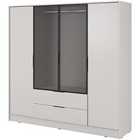 Szekrény Kelly 4D RM cashmere + led