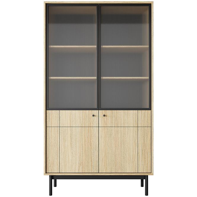 Vitrin Japandi WT104 tölgy linea