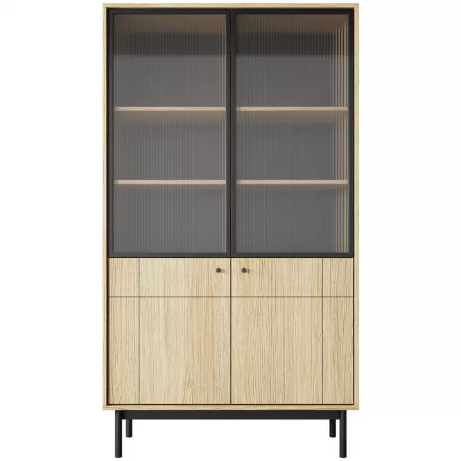 Vitrin Japandi WT104 tölgy linea