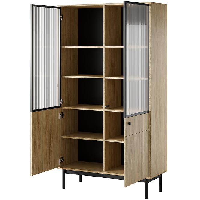 Vitrin Japandi WT104 tölgy linea