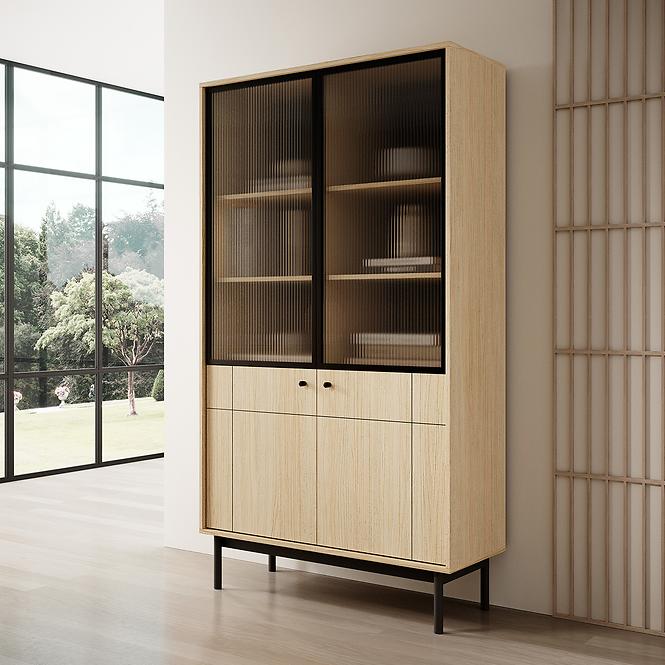 Vitrin Japandi WT104 tölgy linea