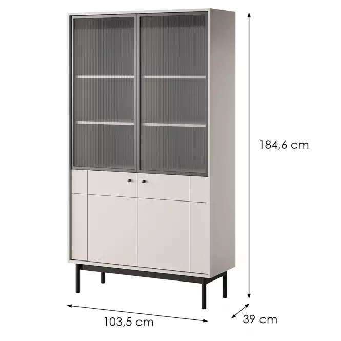 Vitrin Japandi WT104 kasmír,2