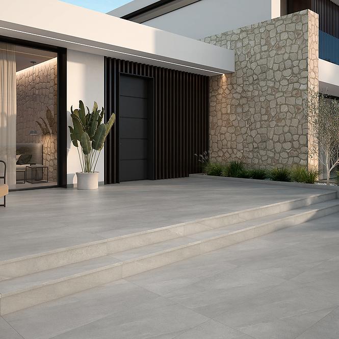Peldano Materia Gris Recto Asp R11 970956 31,5/120