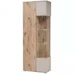 Vitrin Catalina DVC CT WSW tölgy viking/kasmír