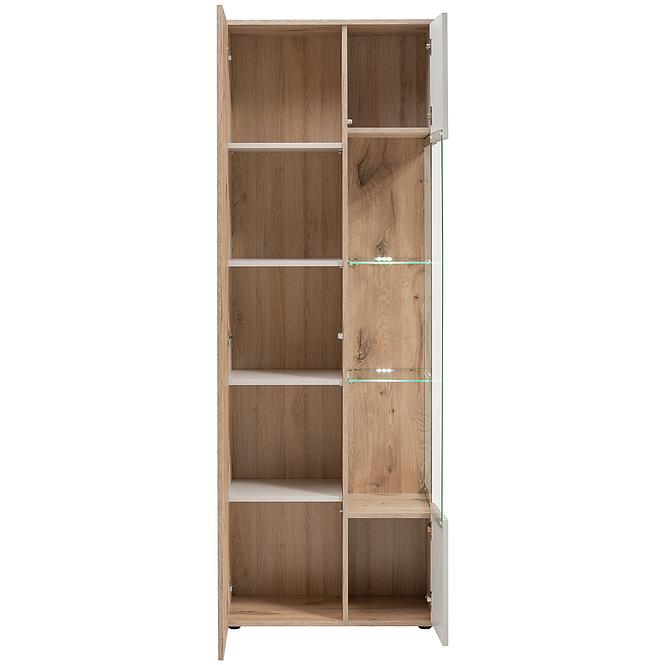 Vitrin Catalina DVC CT WSW tölgy viking/kasmír