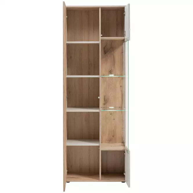 Vitrin Catalina DVC CT WSW tölgy viking/kasmír,3