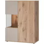 Vitrin Catalina DVC CT WSN tölgy viking/kasmír
